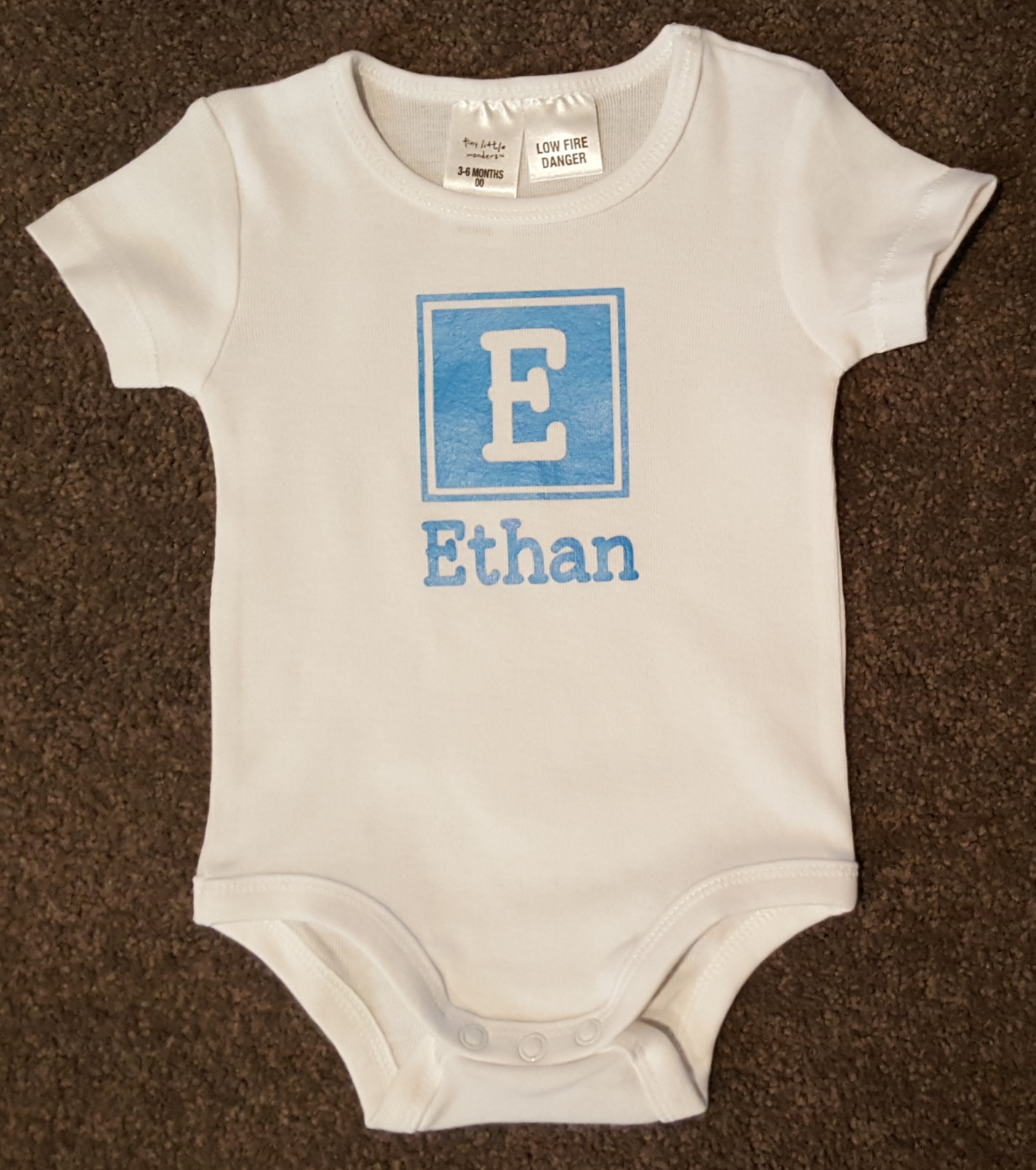 Personalised Name Onesie